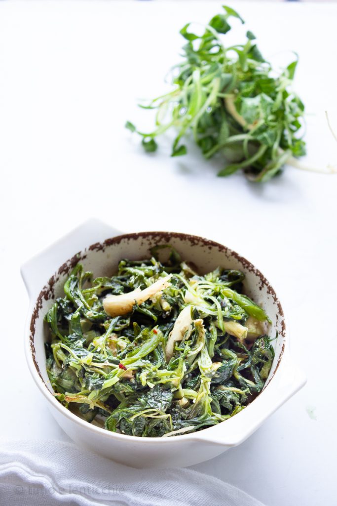 Raponzoli raperonzoli na frigideira