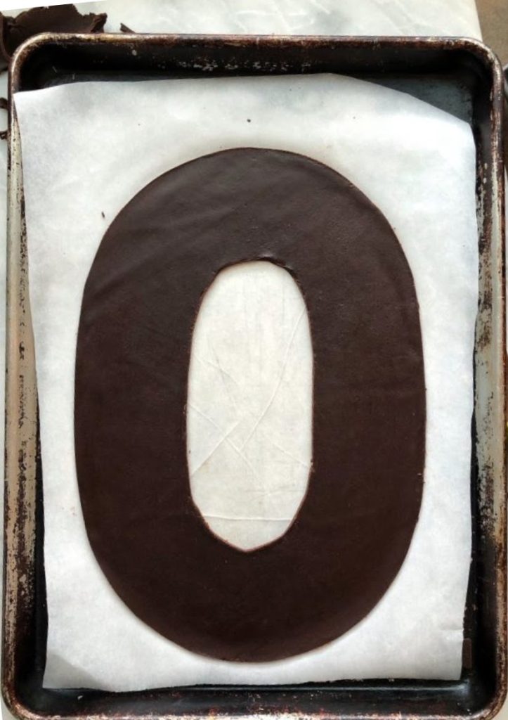 Number cake de cacau e coco