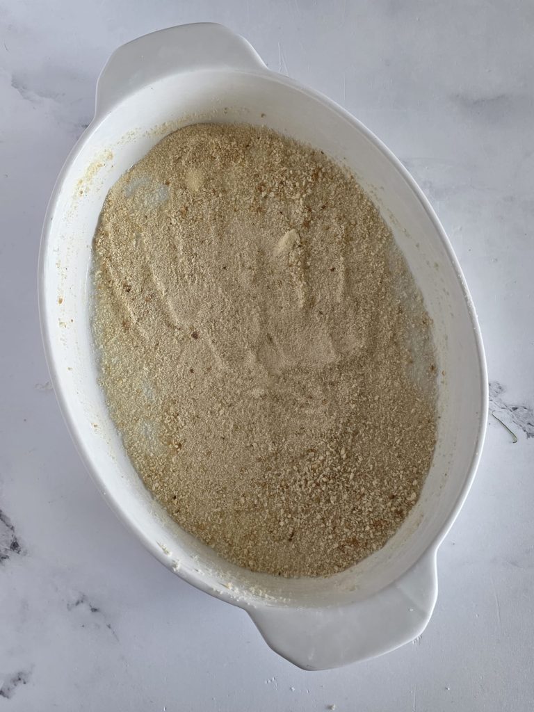 Sformato de arroz assado com presunto e muçarela