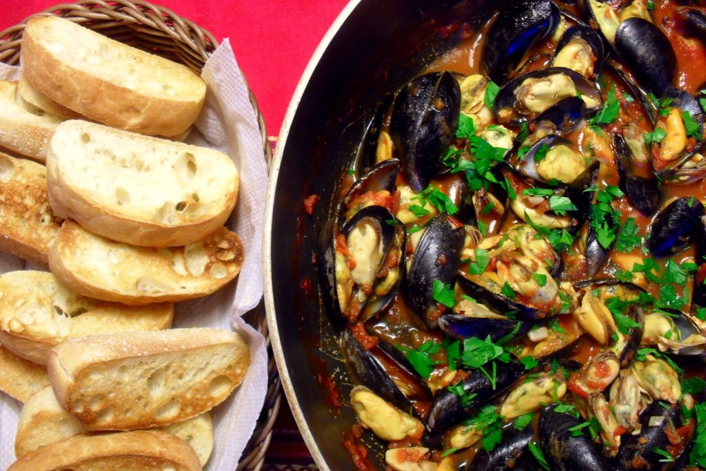 Sopa de mexilhões picante, Mangia senza Pancia