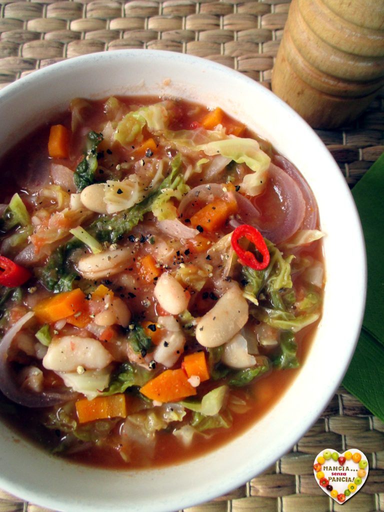 Sopa de repolho e feijão, Comer sem Barriga