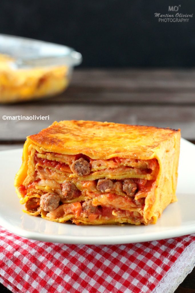 Timballo de scrippelle à teramana