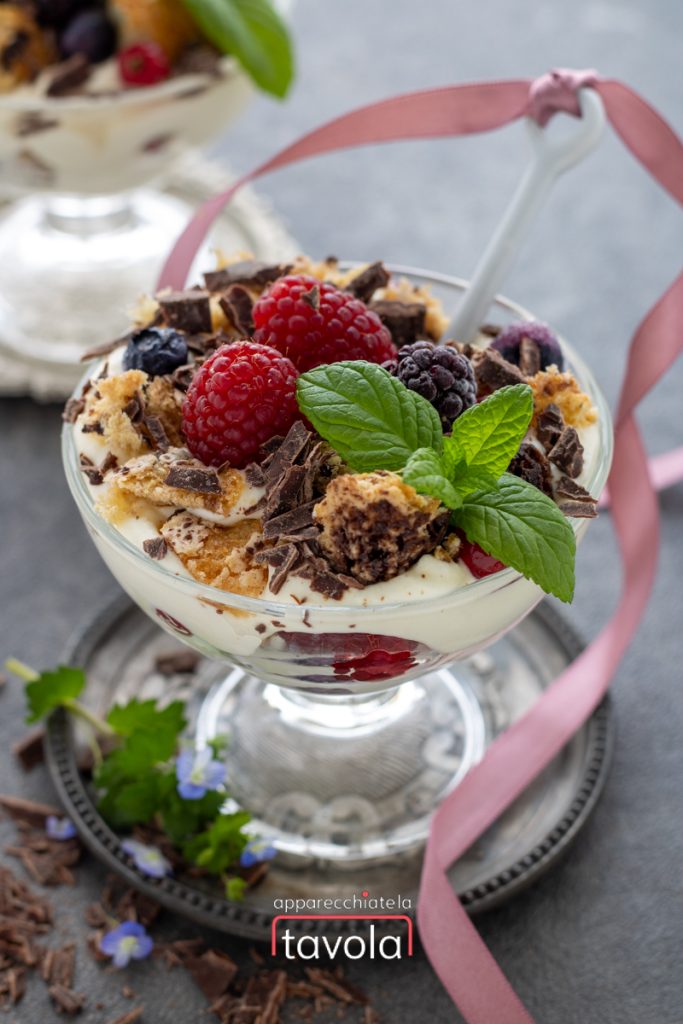 Tiramisu com colomba