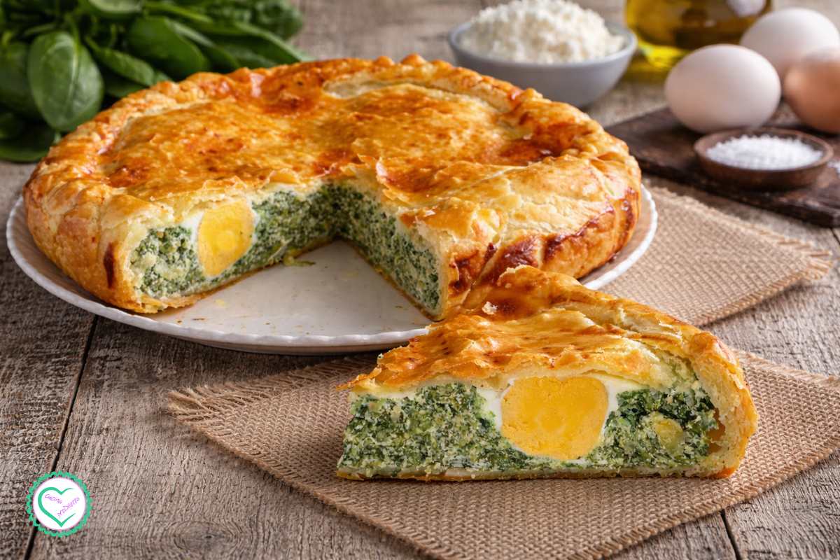 Torta pasqualina fácil (com massa folhada)