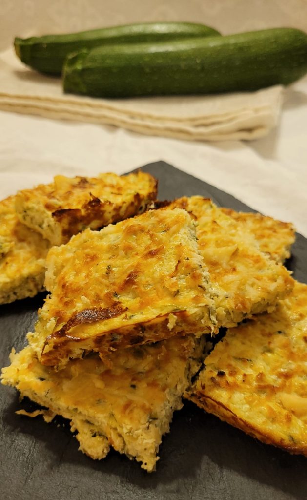 Tortinho de Abobrinha e Ricota na Airfryer