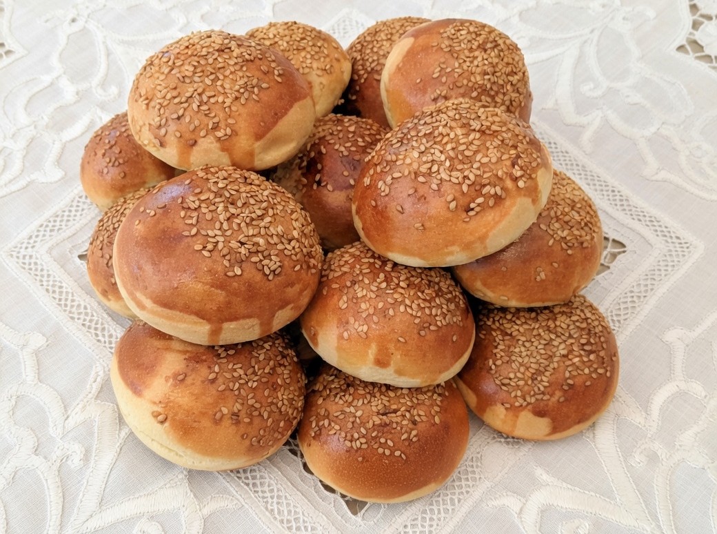 Os pãezinhos de jantar messineses originais