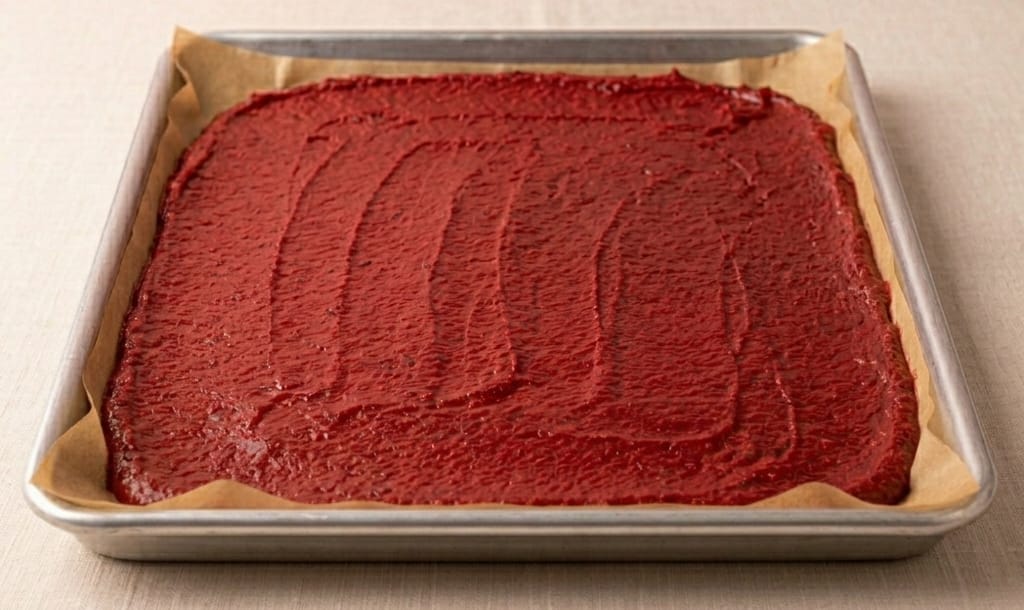 Rocambole red velvet com creme e morangos