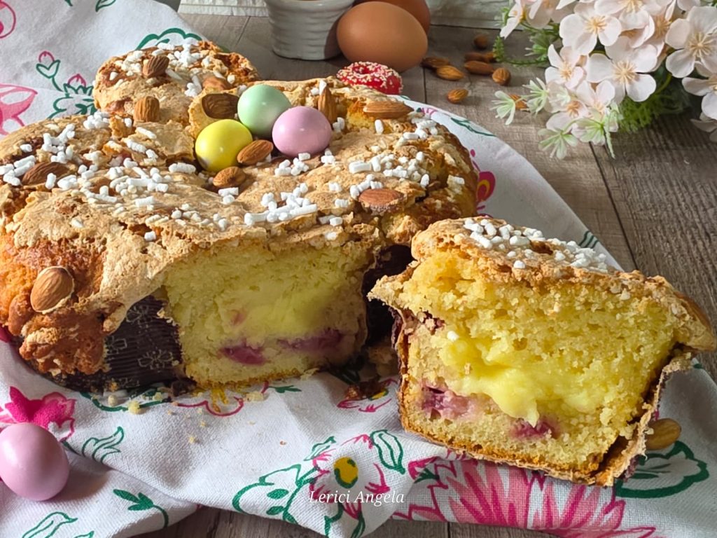 Falsa Colomba de Morango: a sobremesa de Páscoa rápida e super fofinha