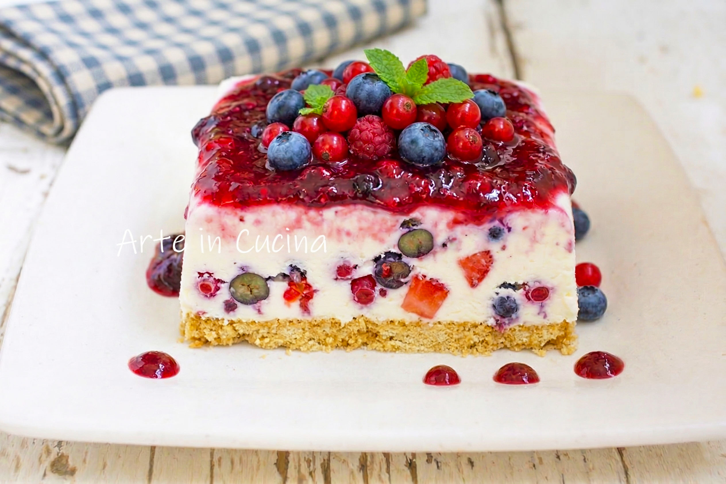 BARRA GELADA DE FRUTOS VERMELHOS