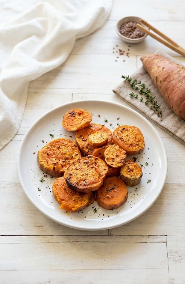 Batata-doce assada batate 2