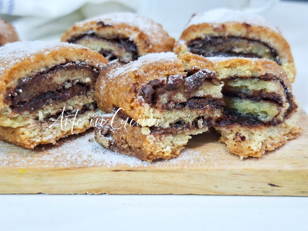 biscoitos enrolados com óleo nutella 1