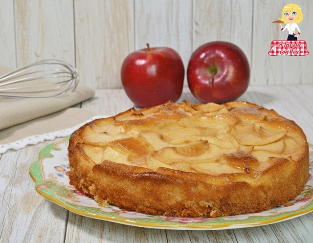 BOLO DE MAÇÃ VEGANO