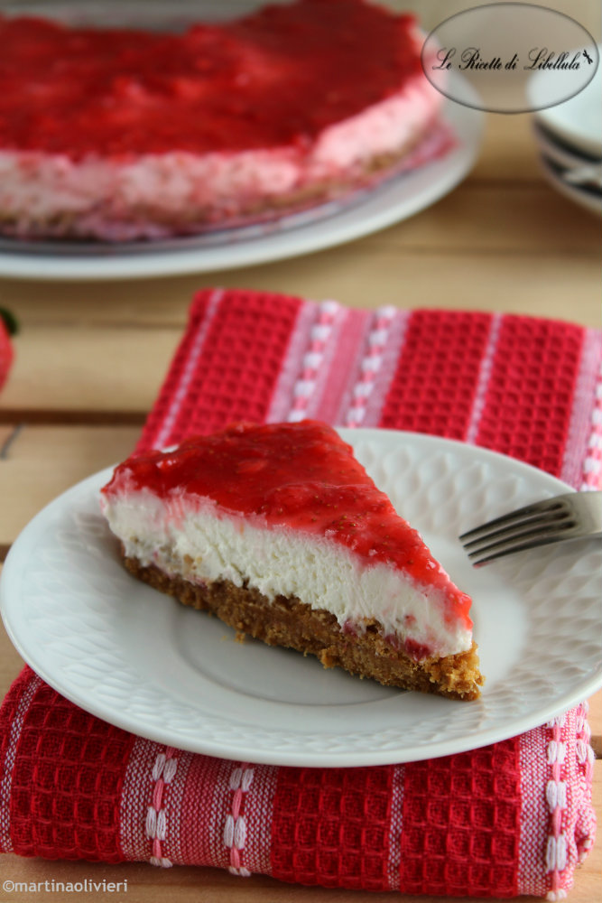 Cheesecake de morango