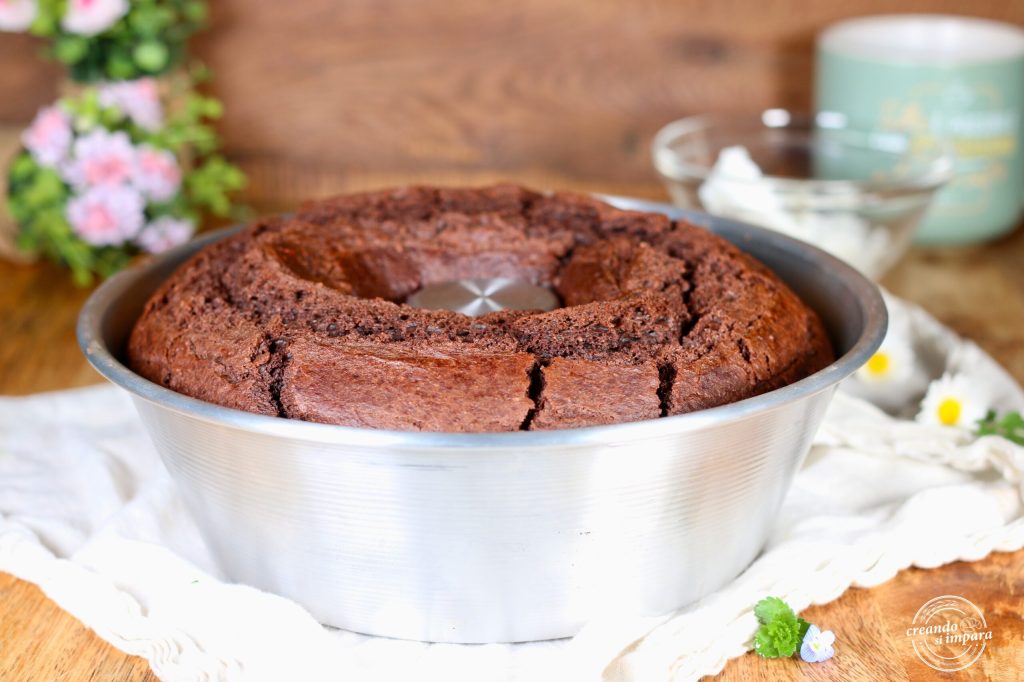 ciambellone de ricota e cacau