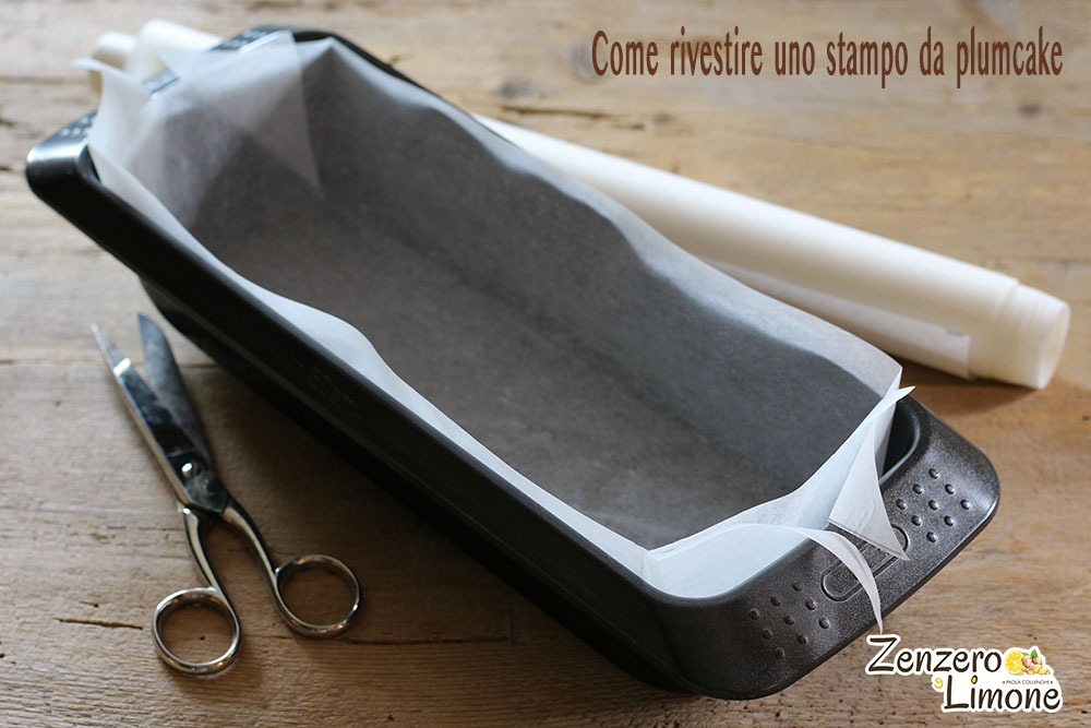 Como rivestire uno stampo plumcake
