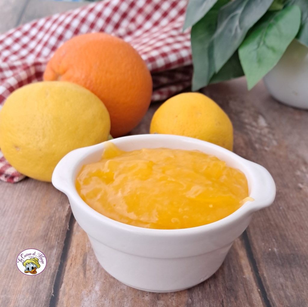 Creme de limão e laranja