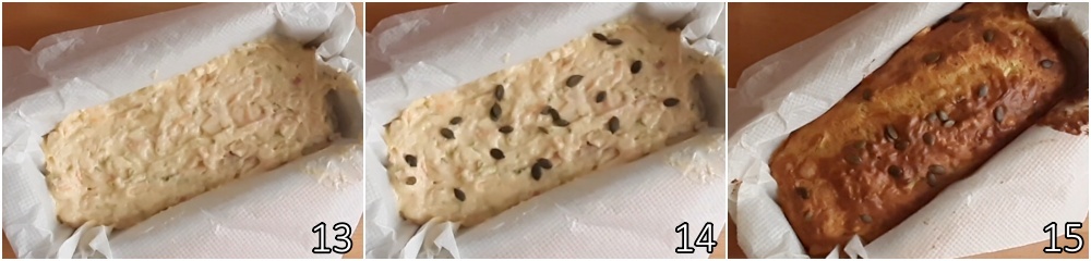 e. assar o plumcake salgado limpa-geladeira que cresce direto no forno