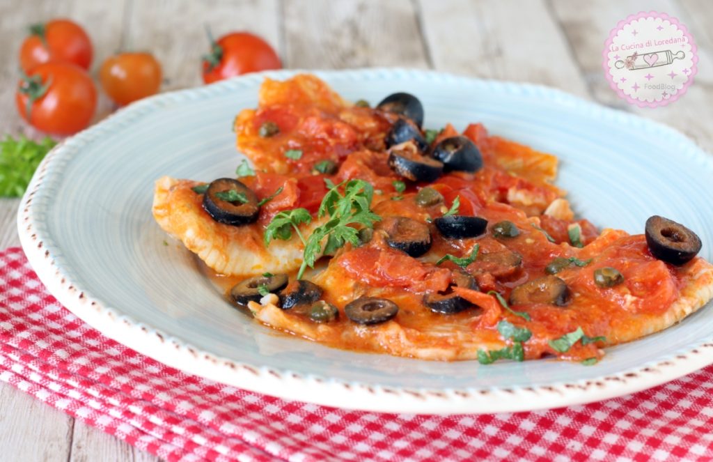 filetti di platessa alla pizzaiola