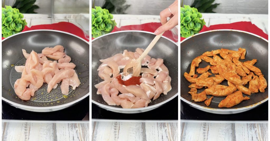 Fagottini de frango cremoso em crosta de brisée (Puff Pastry Chicken)