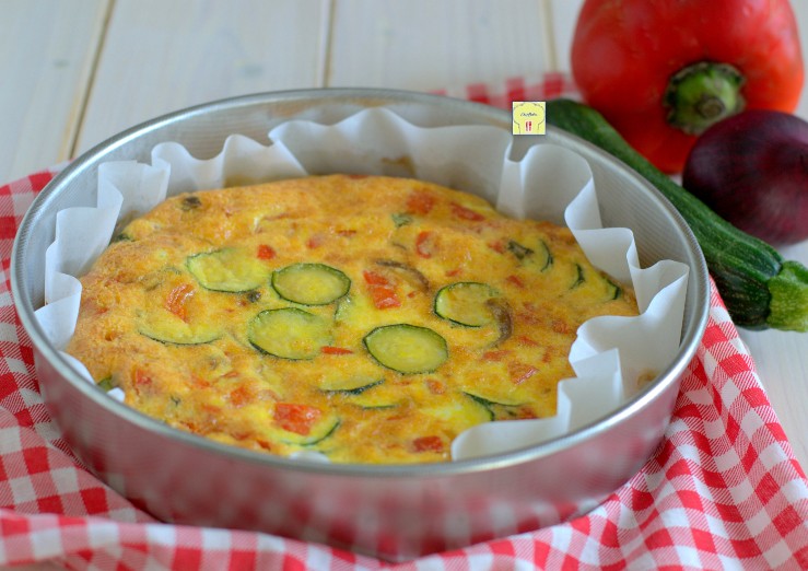 Frittata com legumes