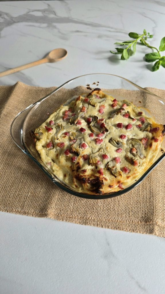 lasagna ai carciofi