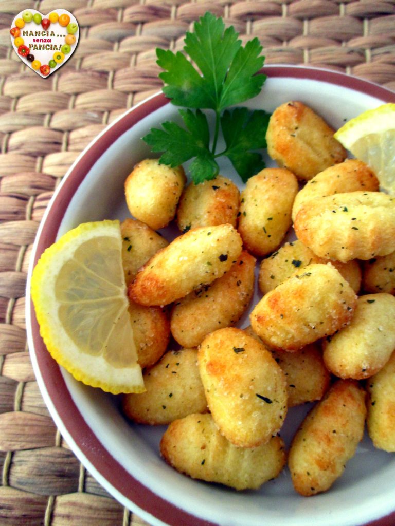 Nhoque de batata frito na airfryer, Mangia senza Pancia