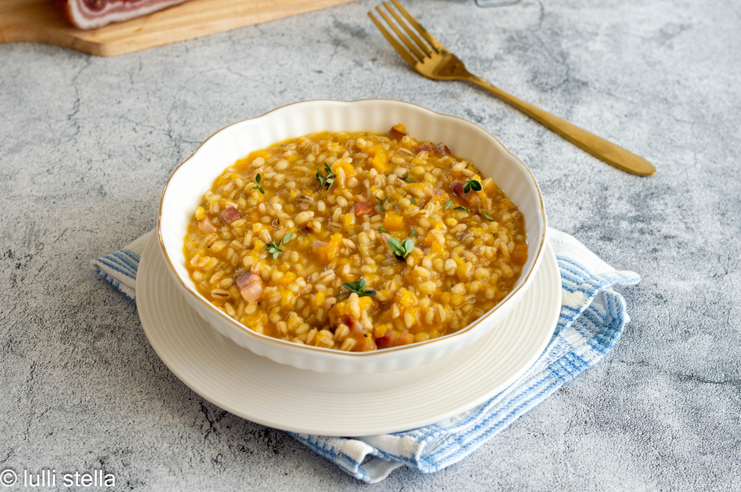 Orzotto de Abóbora e Speck: Receita Cremosa e Fácil
