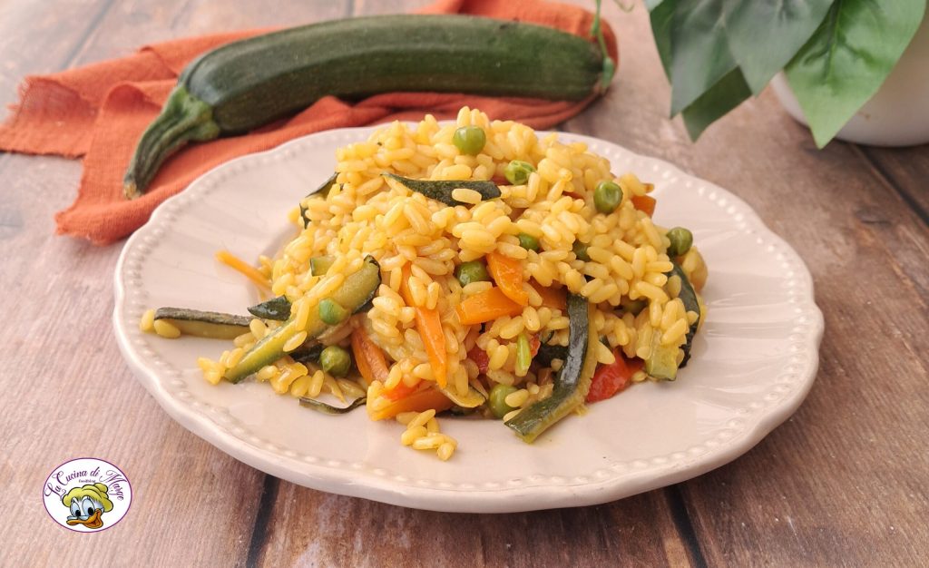 Paella vegetariana