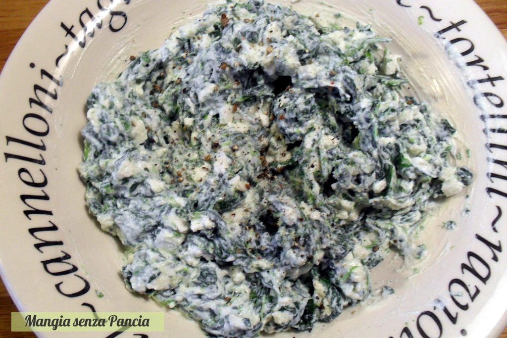 Lasanha de ricota e espinafre, Mangia senza Pancia