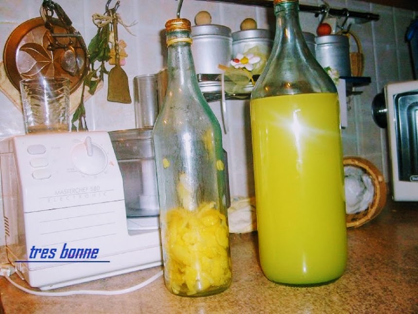 Receita de licor limoncello