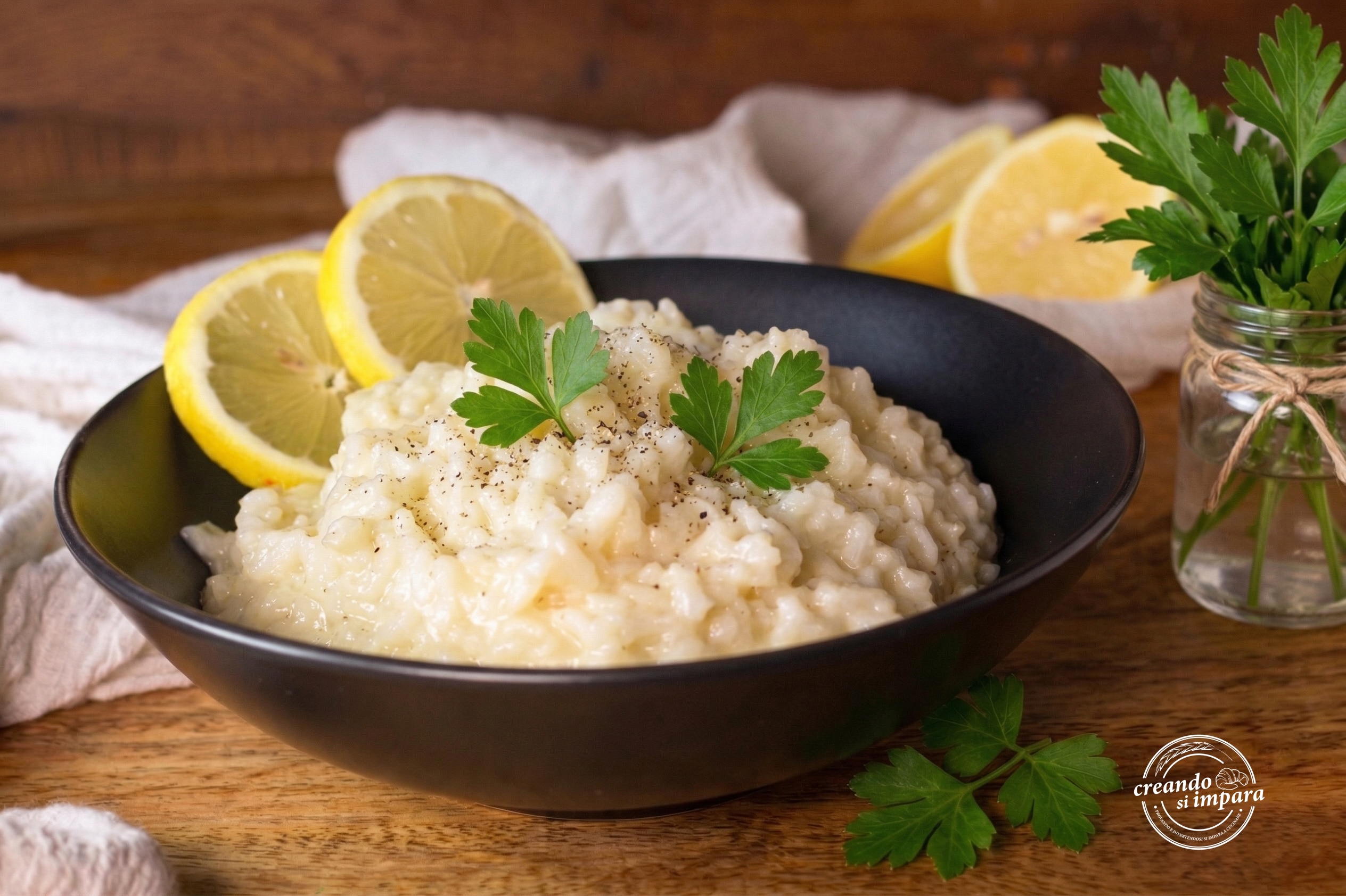 Risoto cremoso de limão: a receita do primeiro prato perfumado e refinado