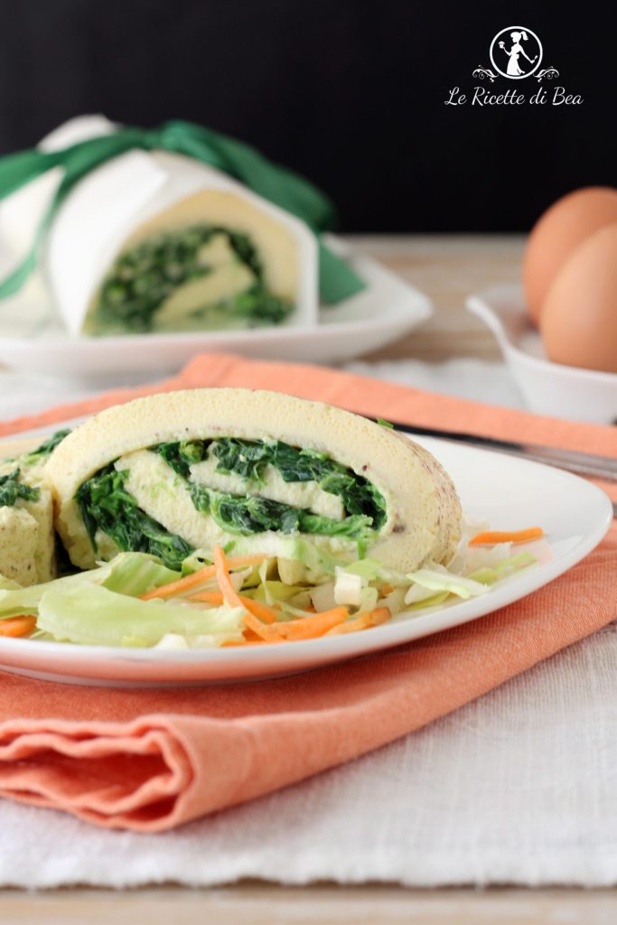 receita omelete enrolada assada