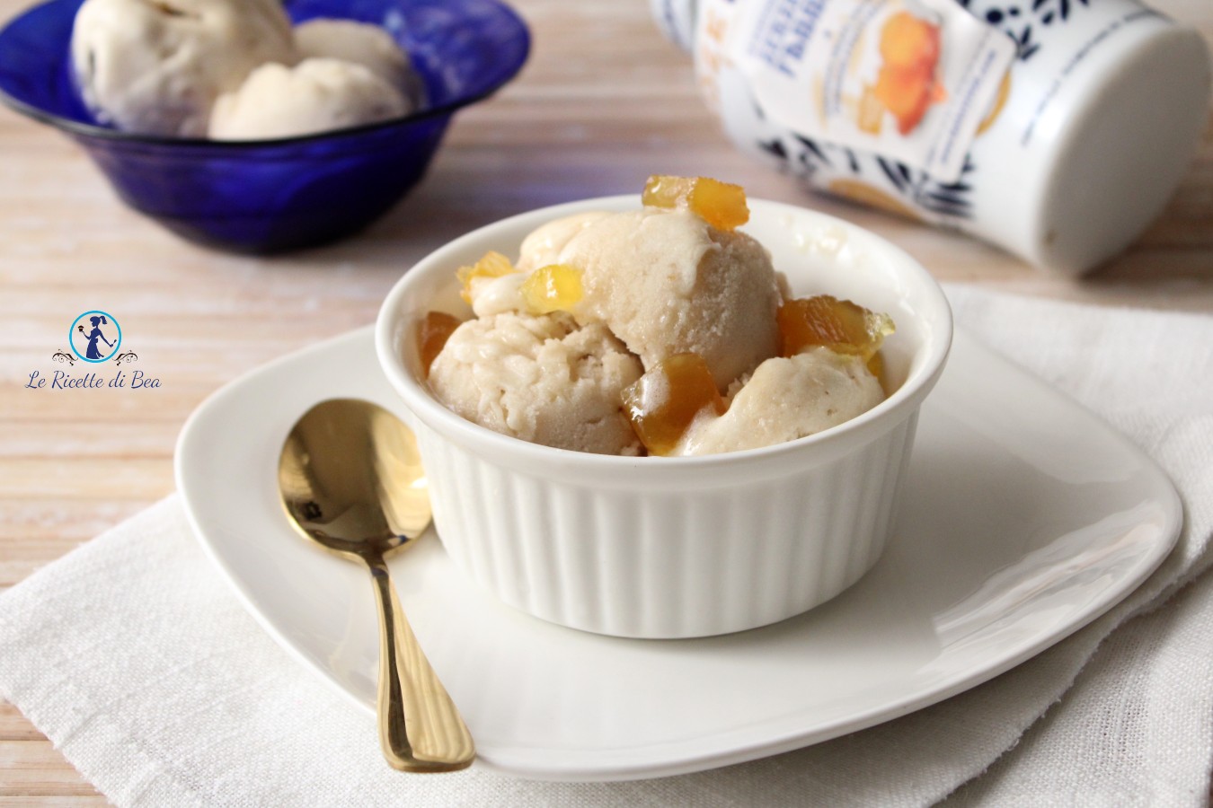 Sorvete de banana sem sorveteira, sem creme e sem leite