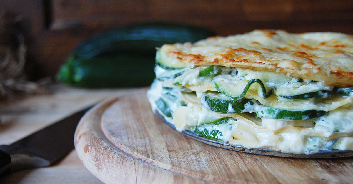 TIMBAL de Abobrinhas e Crepes: a alternativa à clássica torta salgada
