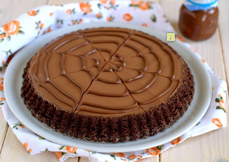 Torta macia de mascarpone e Nutella