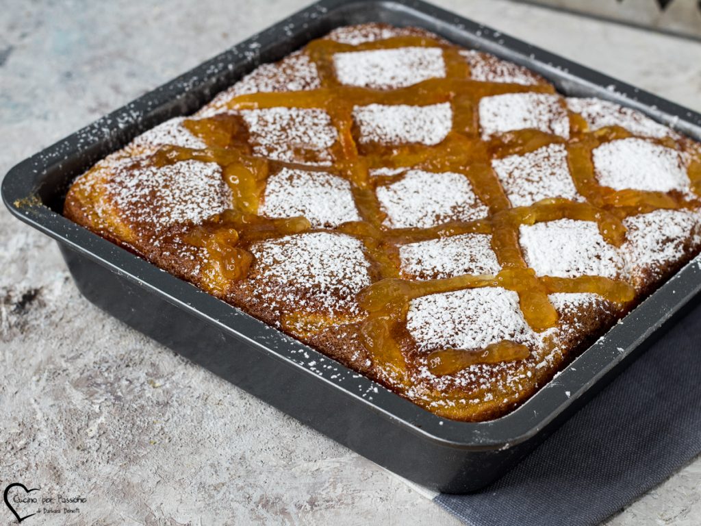 torta piumino alla marmellata