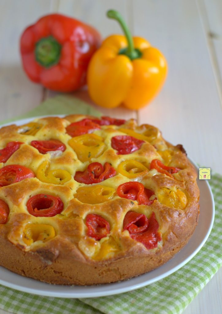 torta salgada de pimentões gp