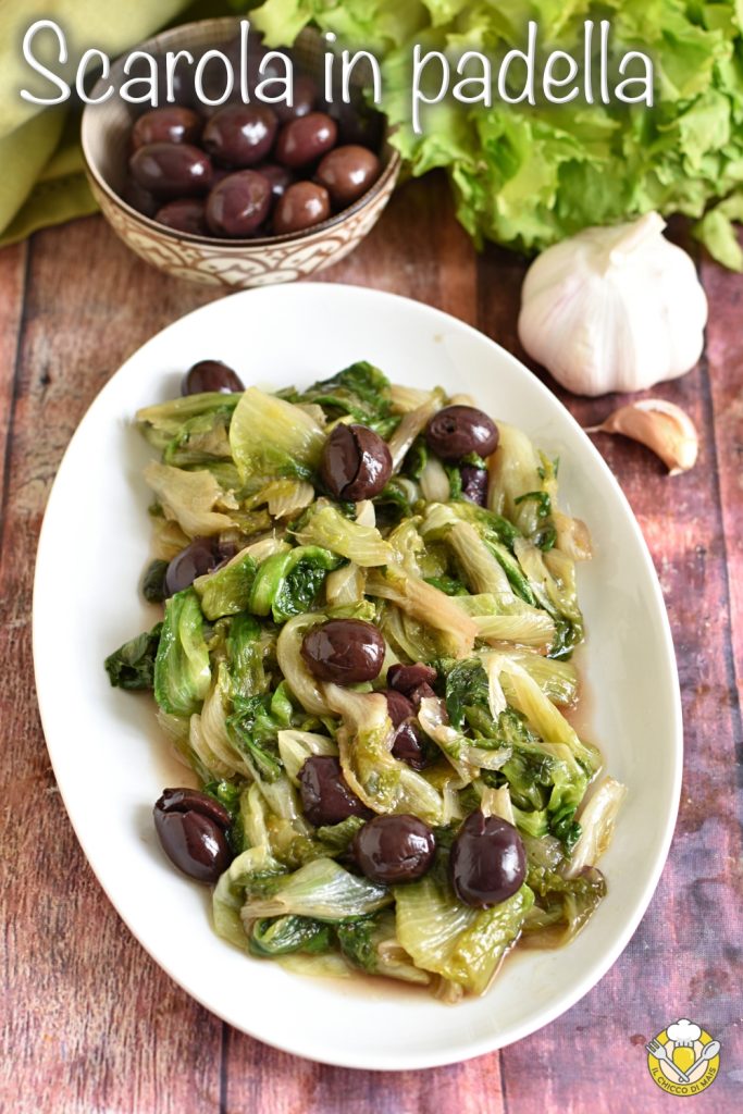 v_ escarola na frigideira com azeitonas à napolitana receita tradicional com anchovas alcaparras il chicco di mais