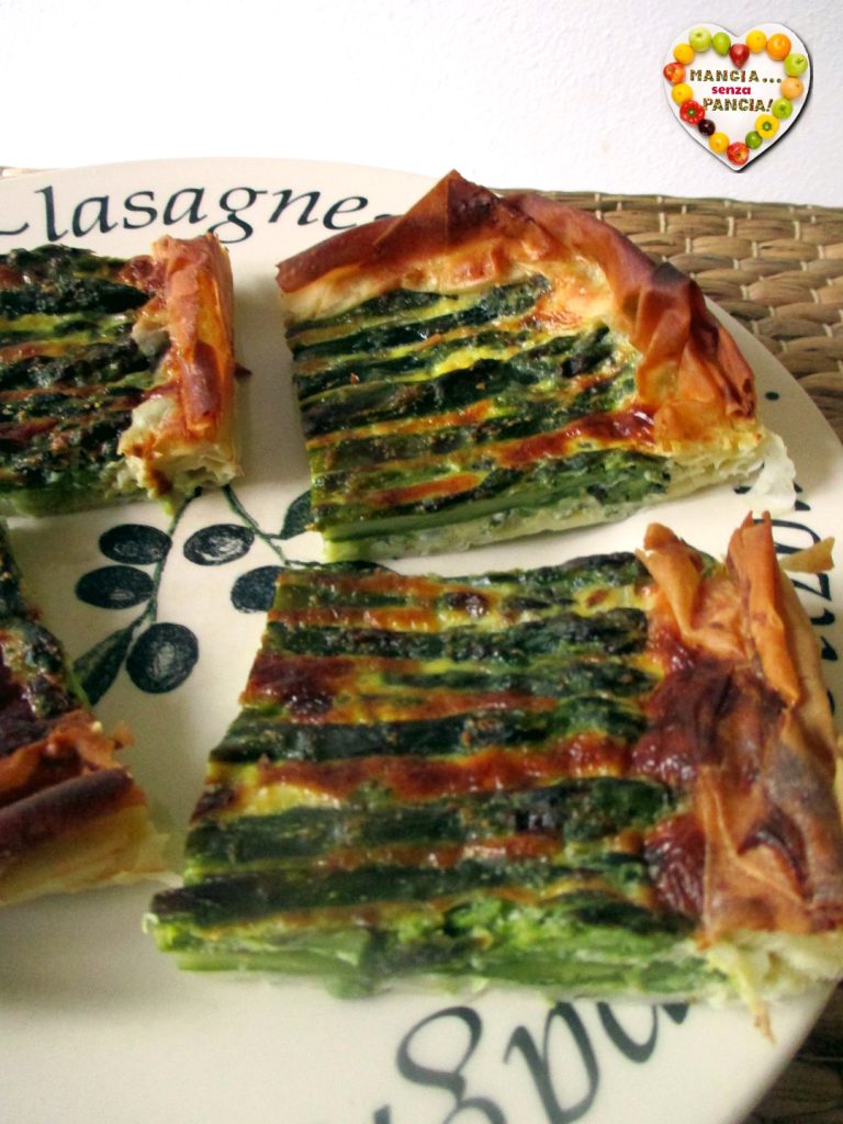 Quiche de aspargos leve, Mangia senza Pancia