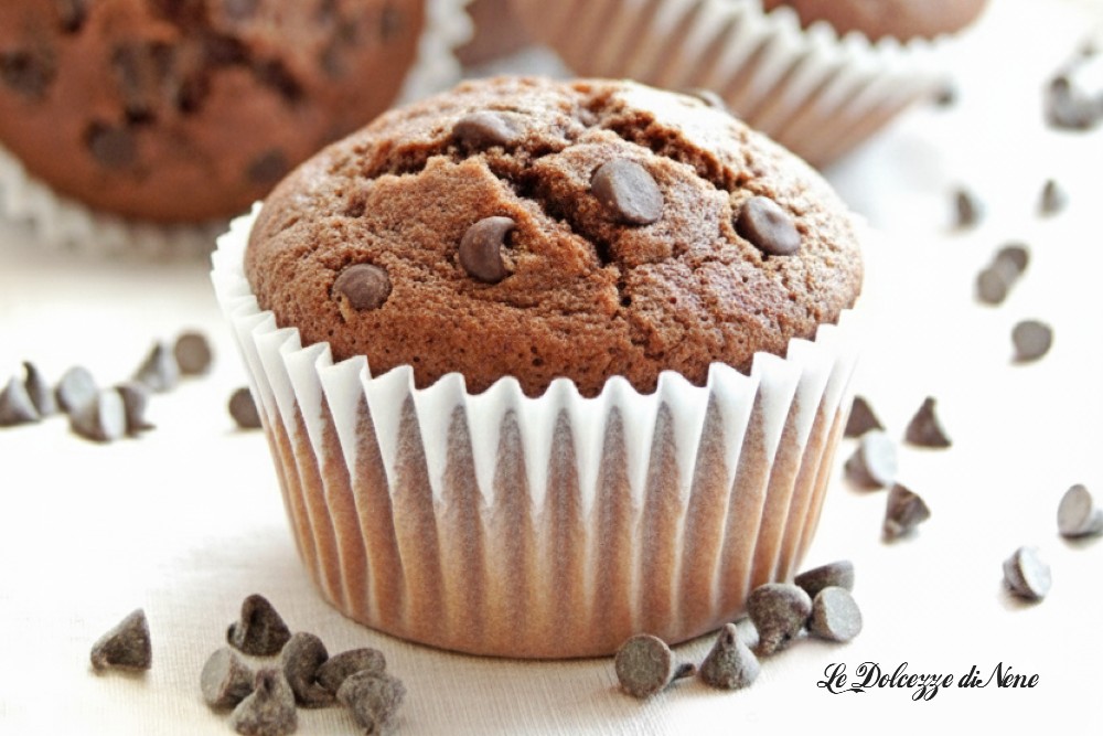 WATER- EN CHOCOLADEMUFFINS