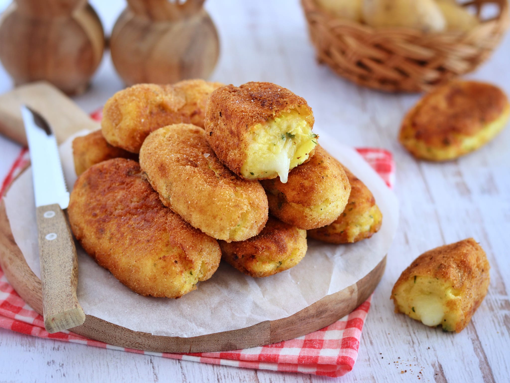 Napolitaanse aardappelkroketten