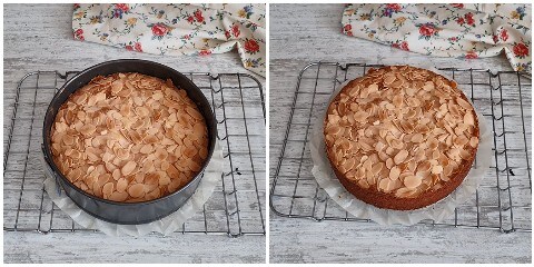 Namandier taart net uit de oven