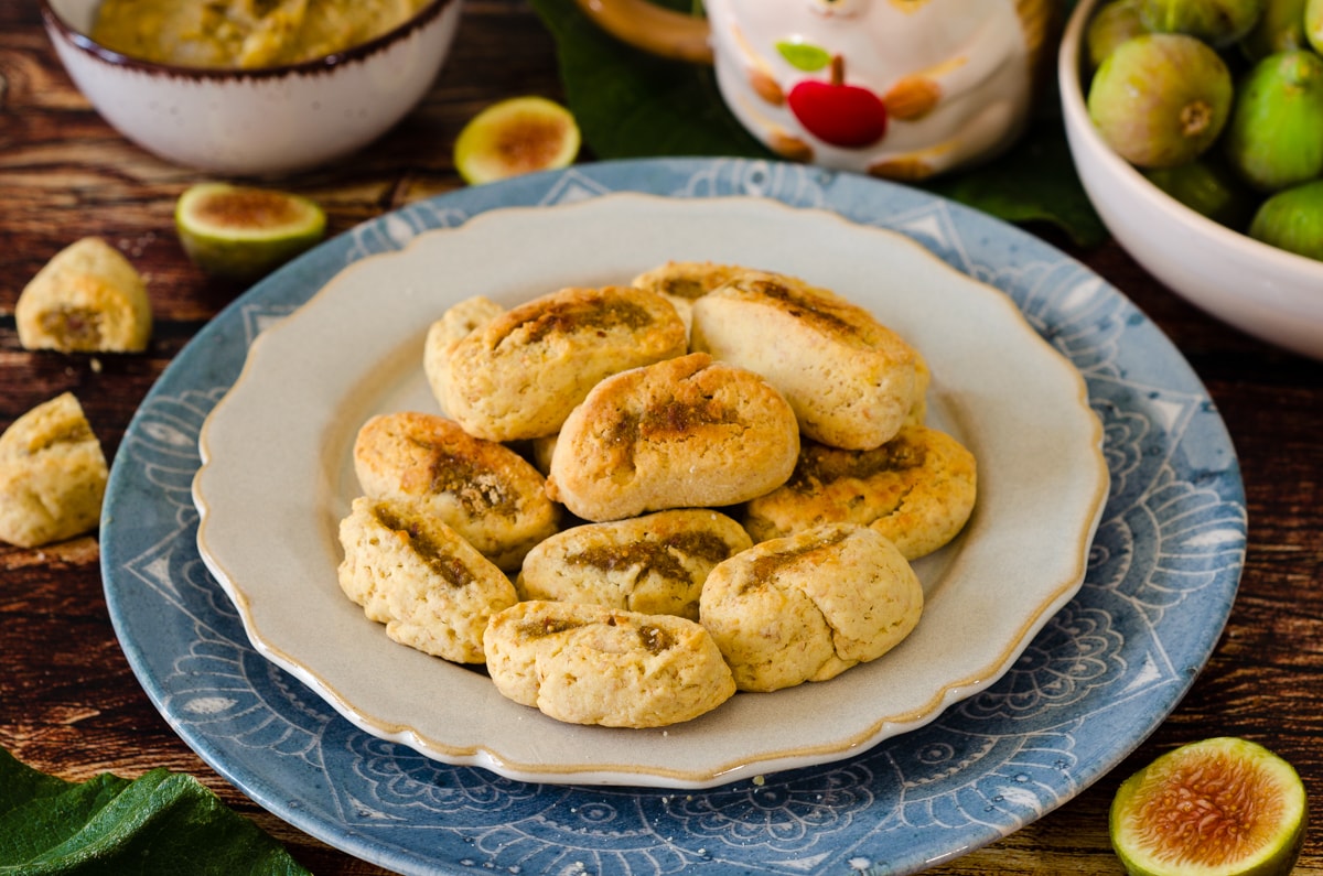 Settembrini of vijgenkoekjes