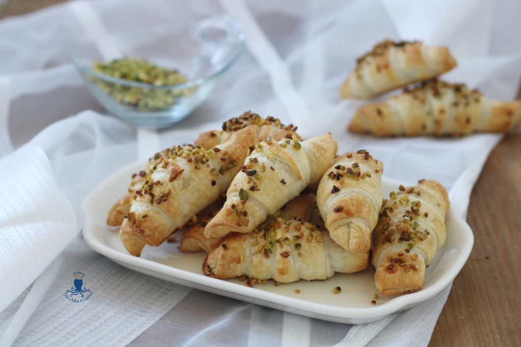 Bladerdeeg Croissant met Pistache