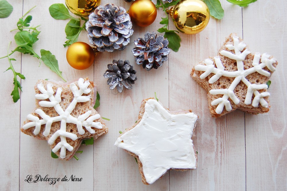 HARTIGE KERSTSTEREN SANDWICHES