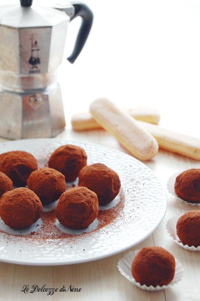 Tiramisu truffels