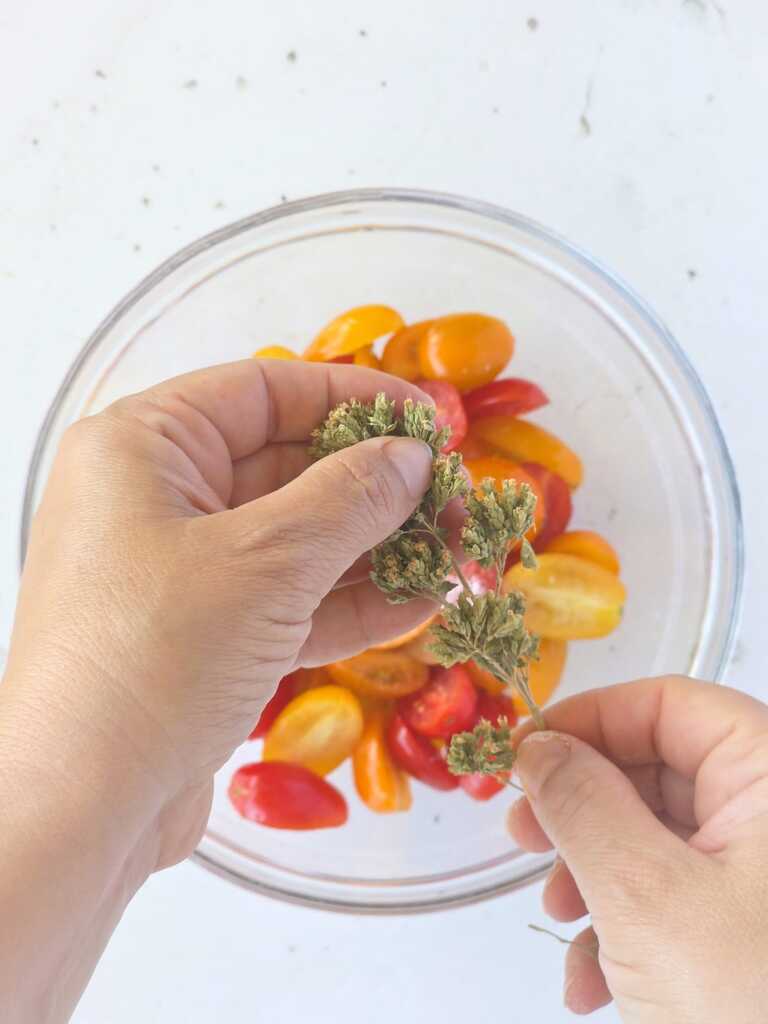 Gekonfijte cherrytomaten