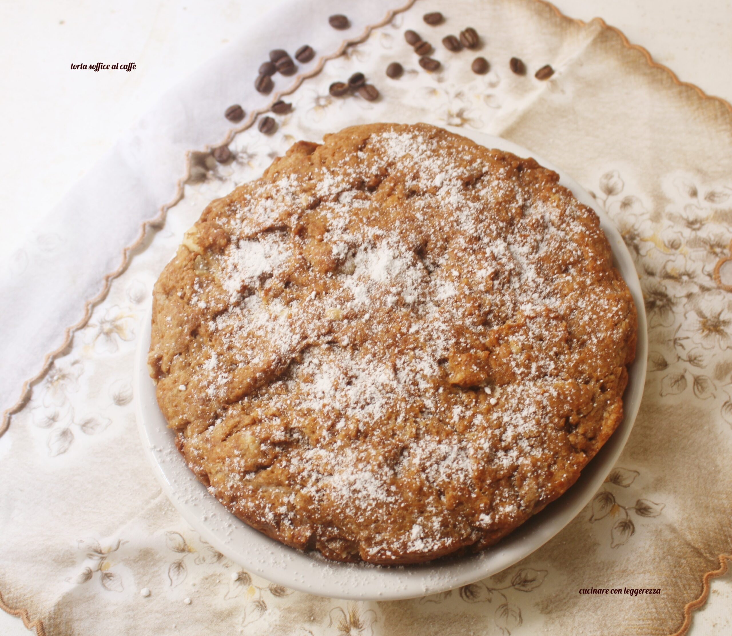 Luchtige koffiecake