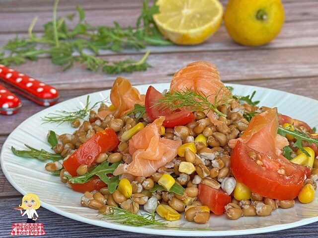 SPELT EN ZALM