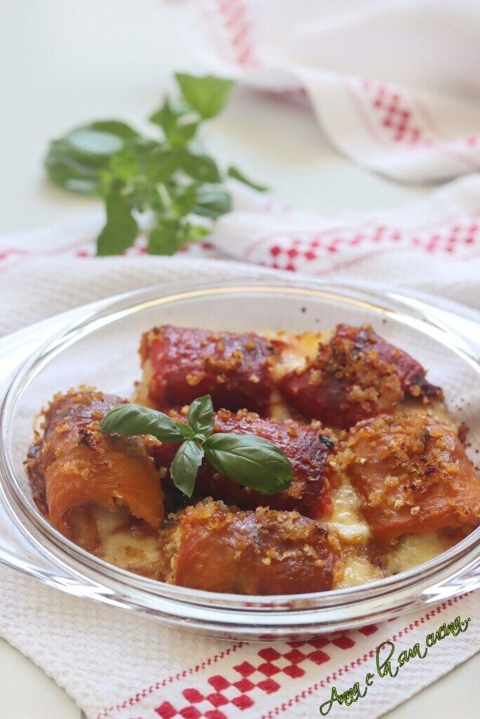 Geroosterde Paprika Rolletjes